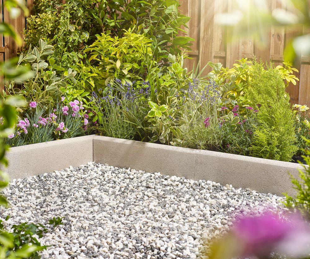 Kelkay Round Top Edging 600mm Grey, Buff, Charcoal - Pack of 48