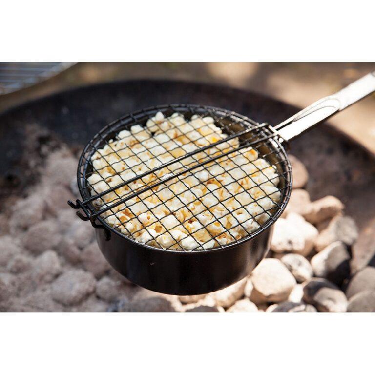 Esschert Design FF157 Popcorn Pan Cast Iron