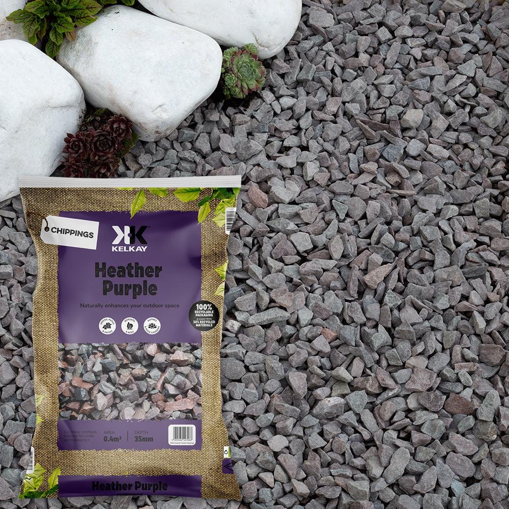 Kelkay 7093 Heather Purple Chippings Bulk Bag