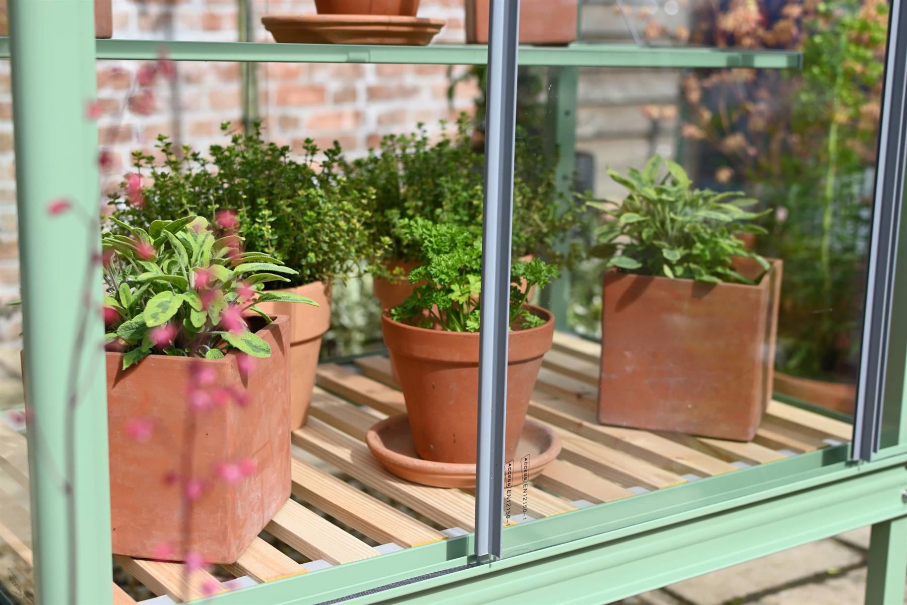 Herb House - Frame & Shelves Cotswold Green