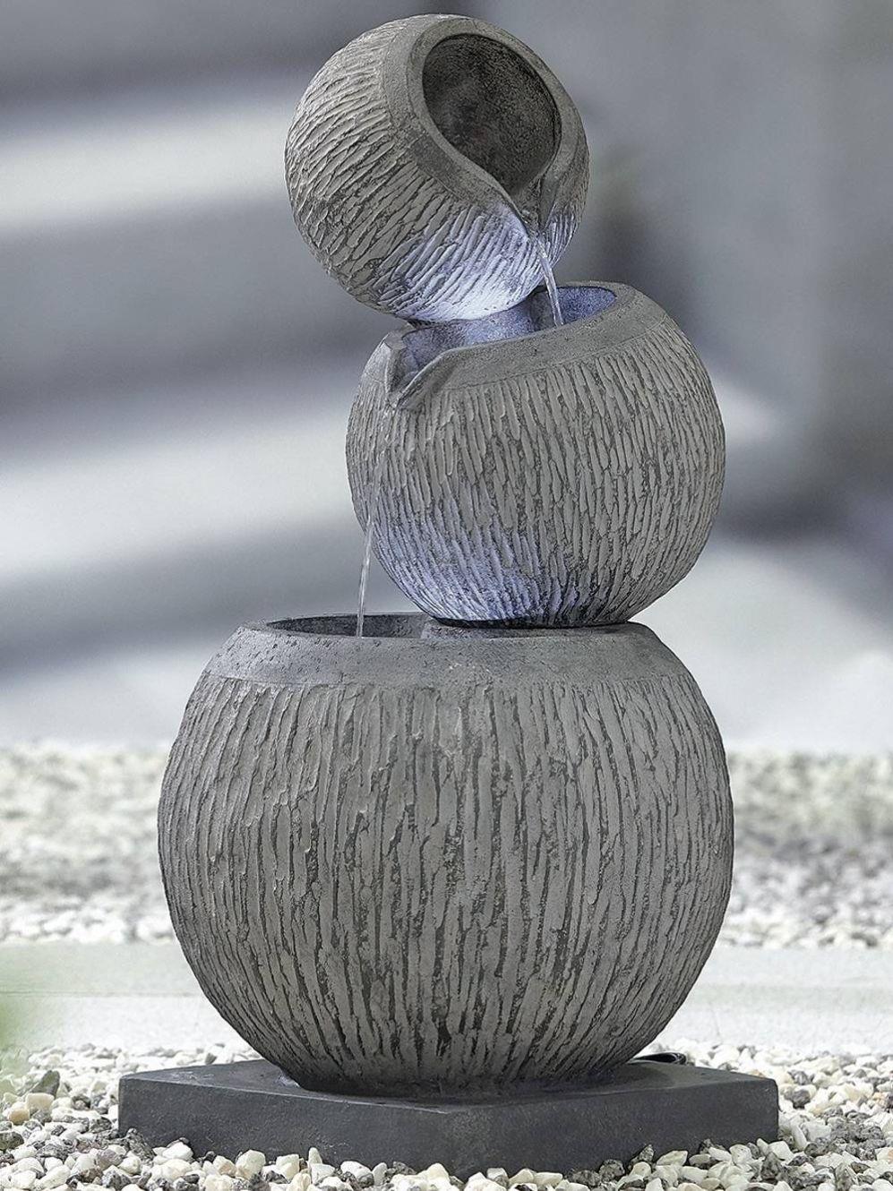 La Hacienda 45220L Illusion Falls inc LED Water Feature