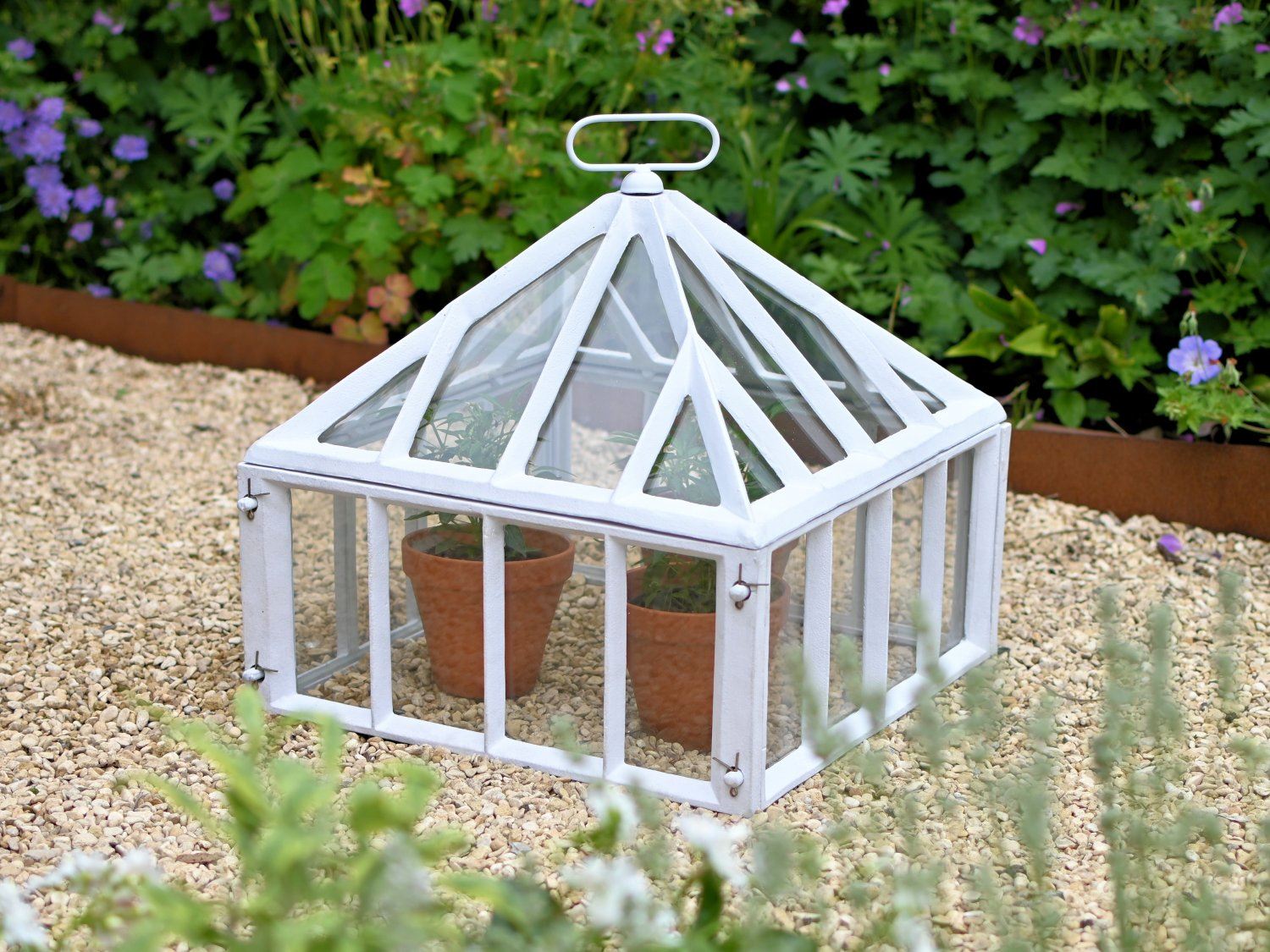 18" Cast Iron Garden Cloche