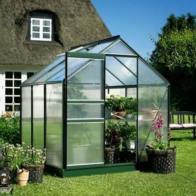 Halls POPULAR 66 6ft x 6ft Greenhouses