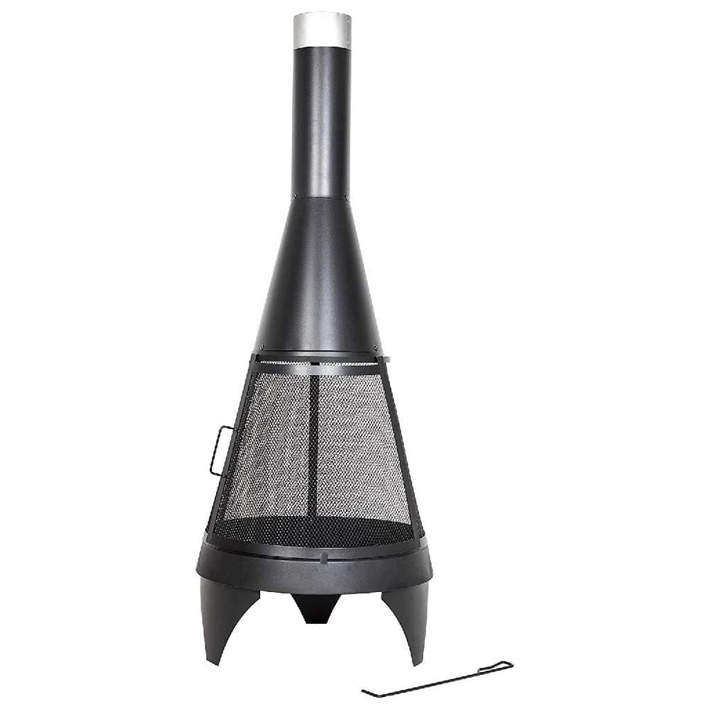 La Hacienda 56138 Mesh Colorado XL Steel Chimenea 160cm