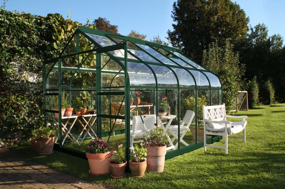 Halls SUPREME 810 8ft x 10ft Double Door Greenhouse