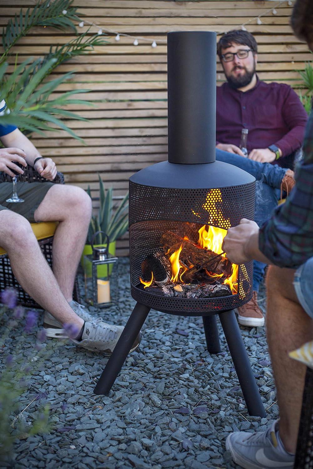 La Hacienda 56303 Santana Mesh Body Chimenea