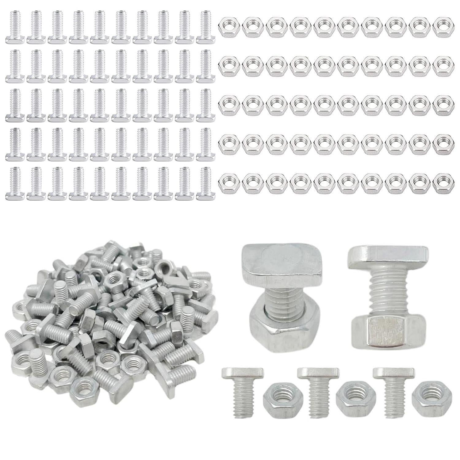 Cropped Head Aluminium Bolts - 50/100
