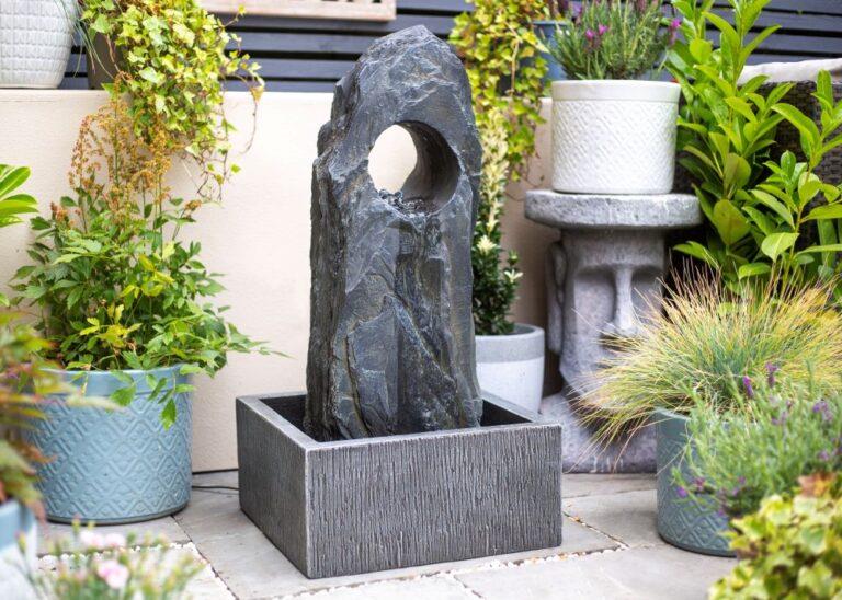La Hacienda 44035L Cambrian Monolith Water Feature
