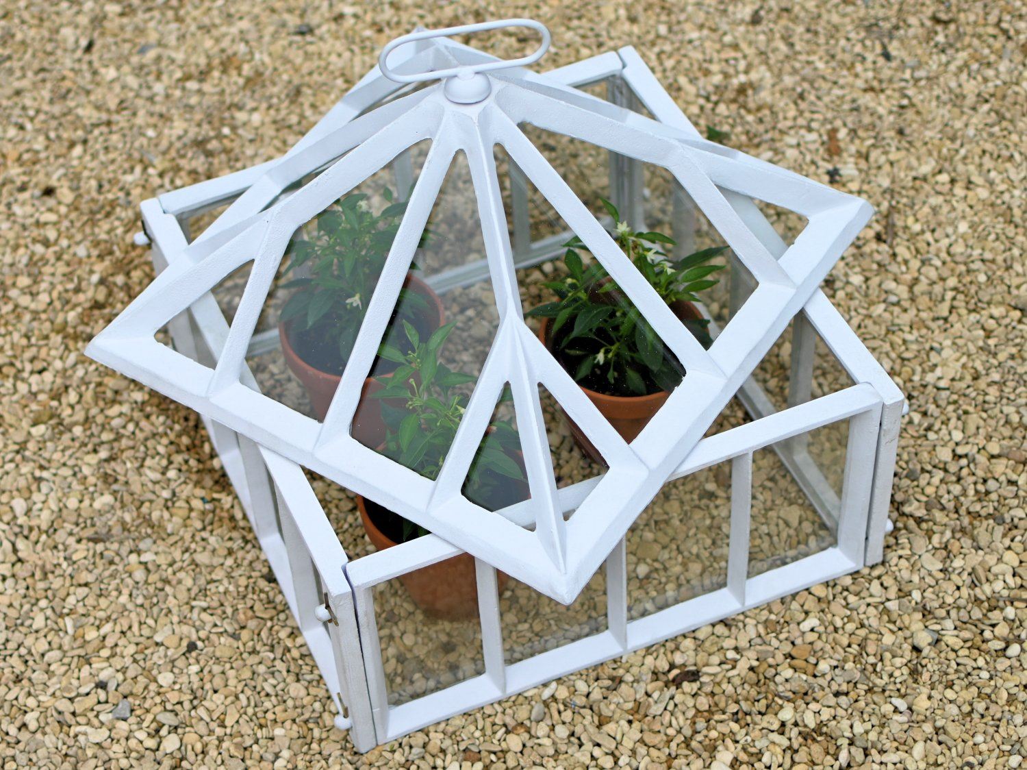 18" Cast Iron Garden Cloche