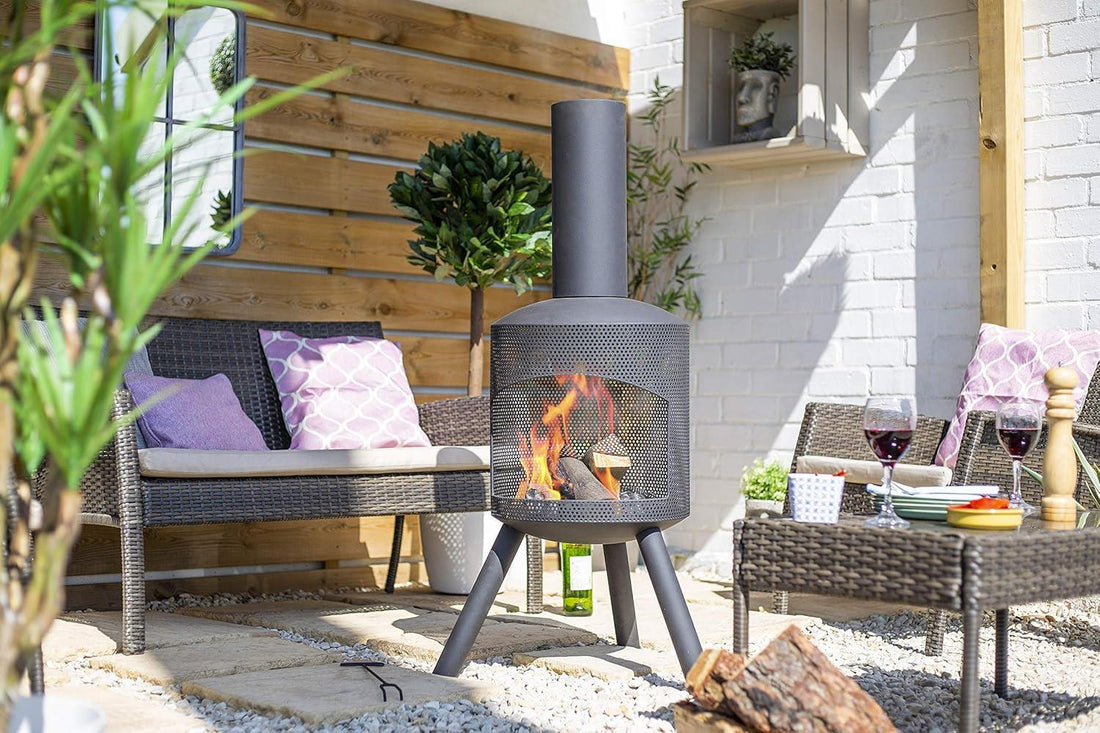 La Hacienda 56303 Santana Mesh Body Chimenea