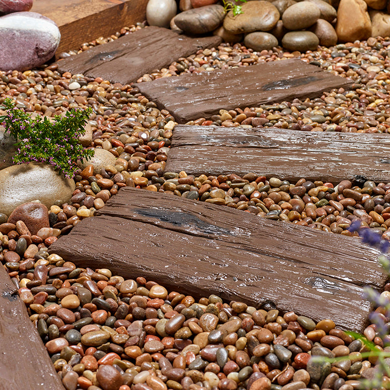 Kelkay Logstone Sleeper Paving 450 x 225mm or 675 x 225mm - Brown, Grey - Pack of 46