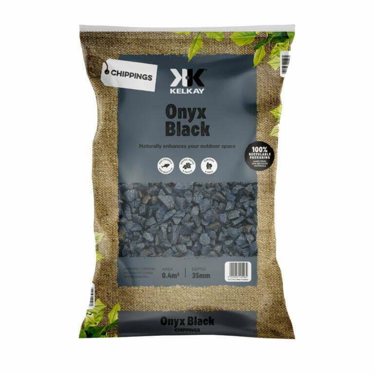 Kelkay 7089 Onyx Black 10-20mm Chippings  Bulk Bag