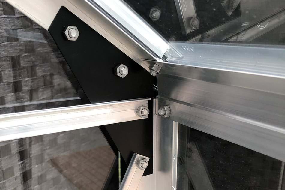 Halls POPULAR 68 6ft x 8ft Greenhouse