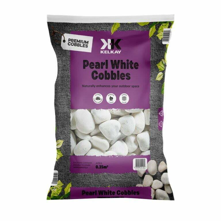 Kelkay 7020 Pearl White Cobbles Cobbles Bulk Bag