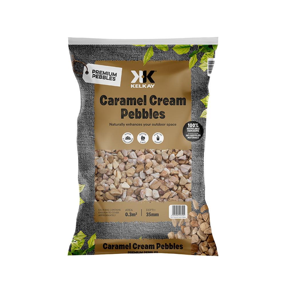 Kelkay 7097 Caramel Cream Pebbles Bulk Bag
