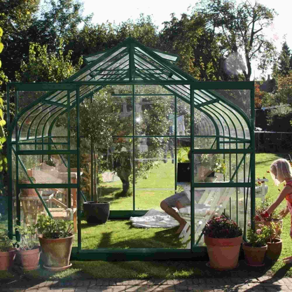 Halls SUPREME 810 8ft x 10ft Double Door Greenhouse