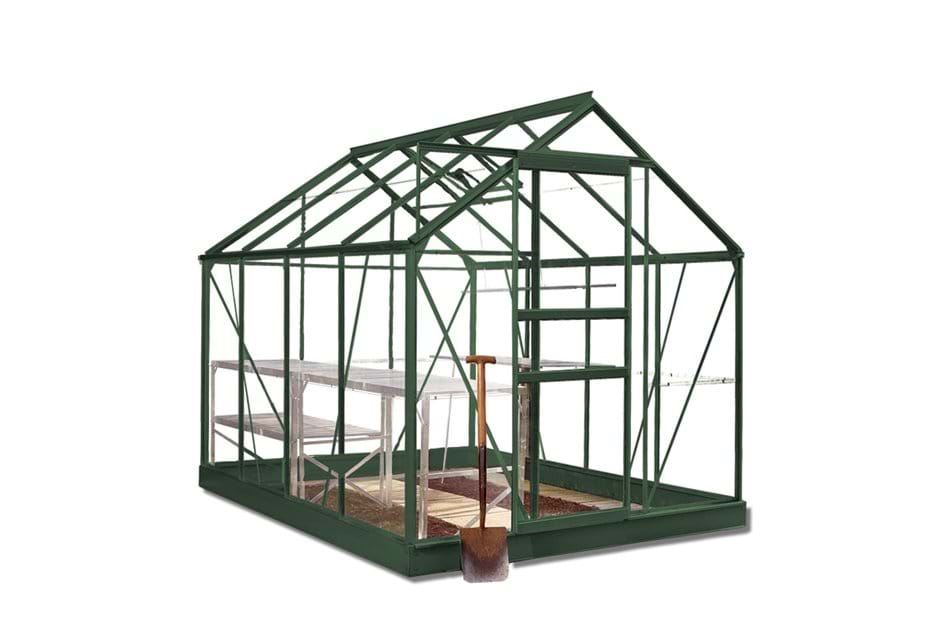 Halls POPULAR 68 6ft x 8ft Greenhouse