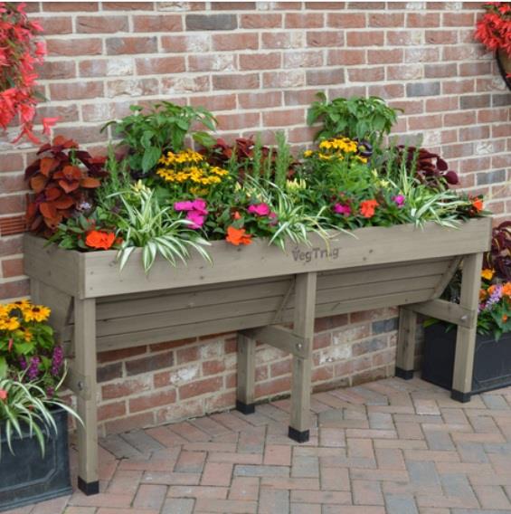 Medium Wall Hugger - Grey Wash