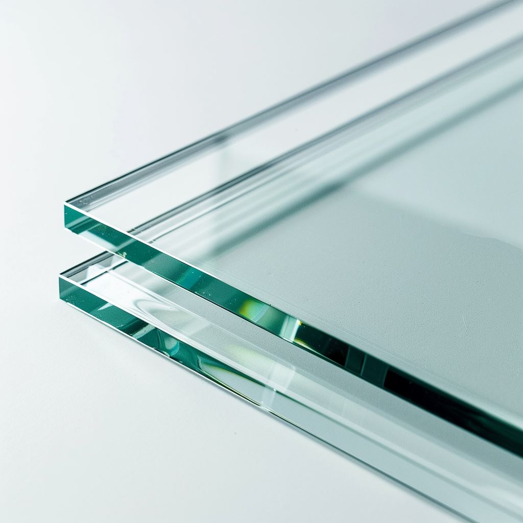 1x 4mm Replacement Glass Pane - 610 x 234 mm