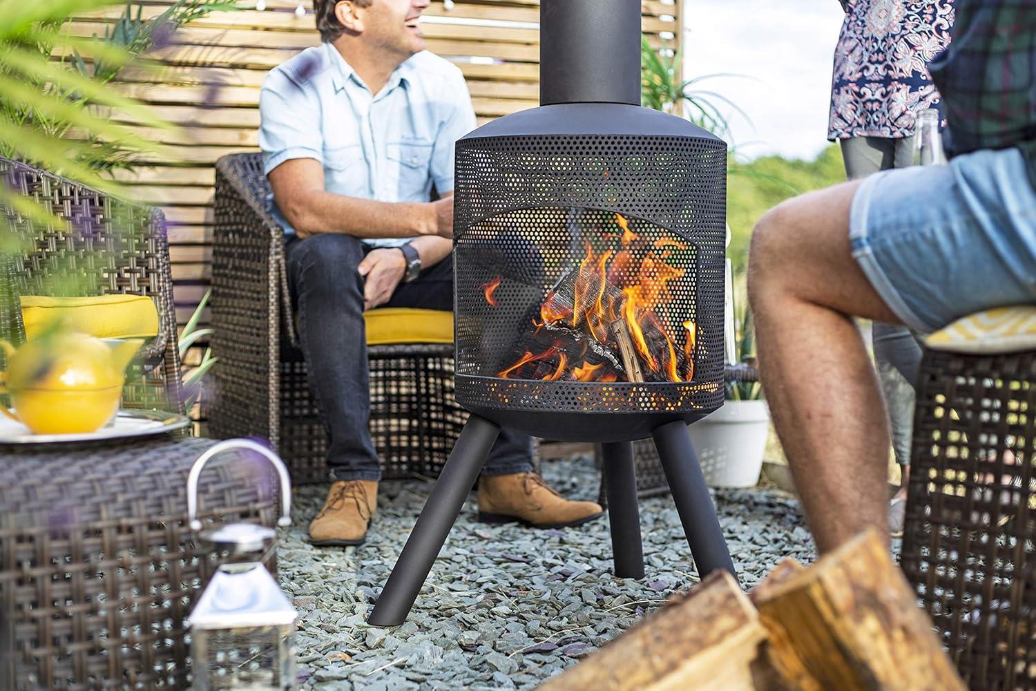 La Hacienda 56303 Santana Mesh Body Chimenea