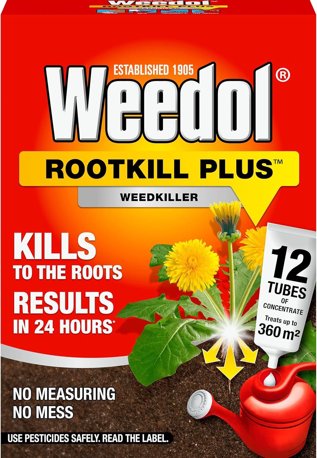 Weedol Rootkill Plus Concentrated Tubes 12 x 500ml