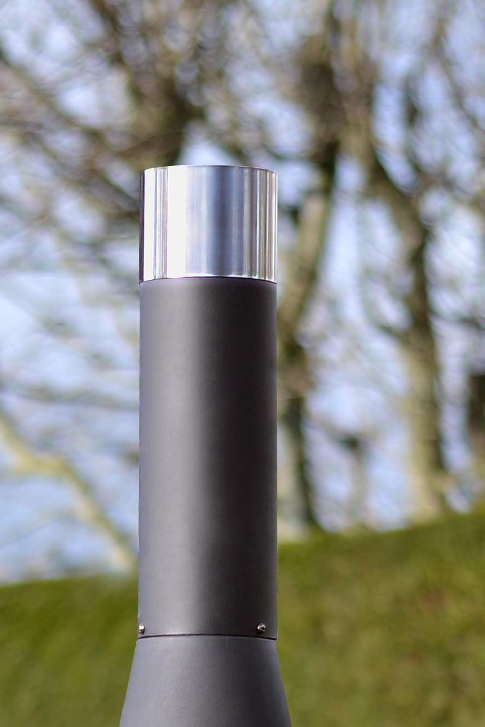 La Hacienda 56138 Mesh Colorado XL Steel Chimenea 160cm