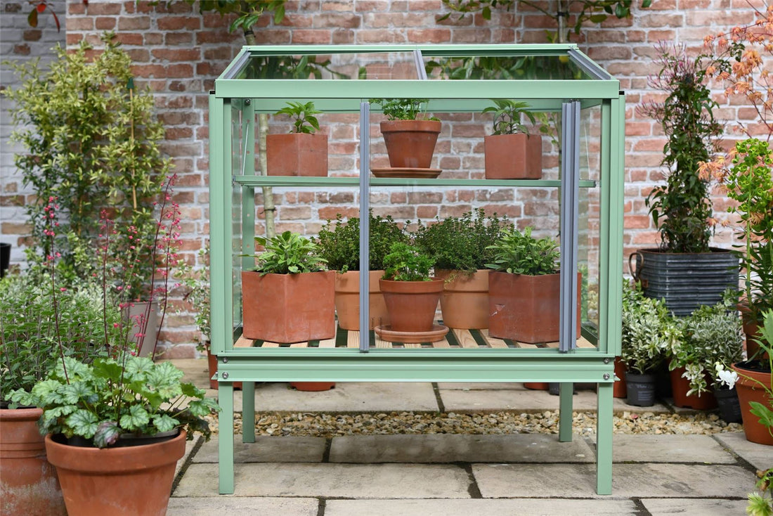 Herb House - Frame & Shelves Cotswold Green