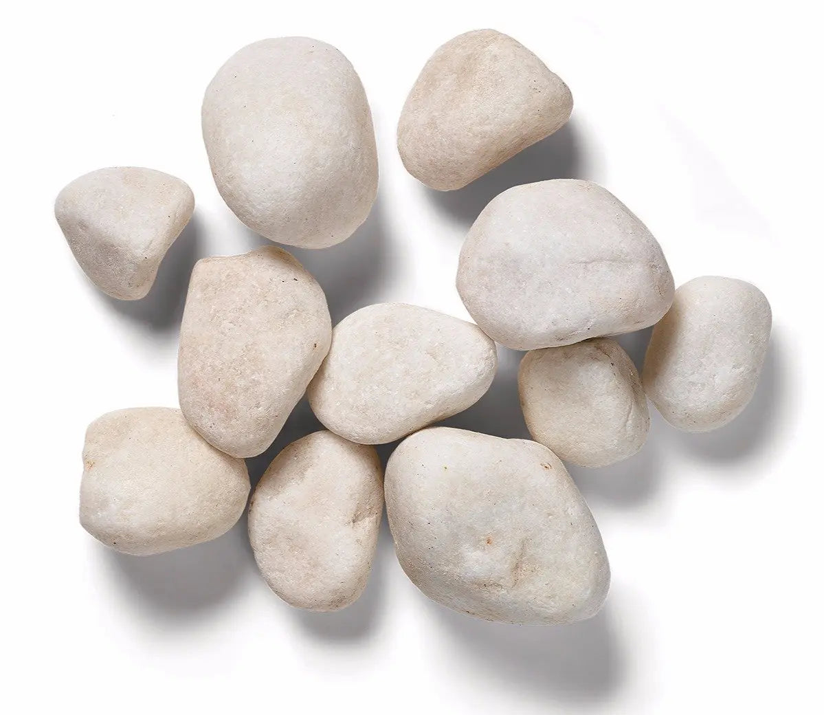 Kelkay 7020 Pearl White Cobbles Cobbles Bulk Bag