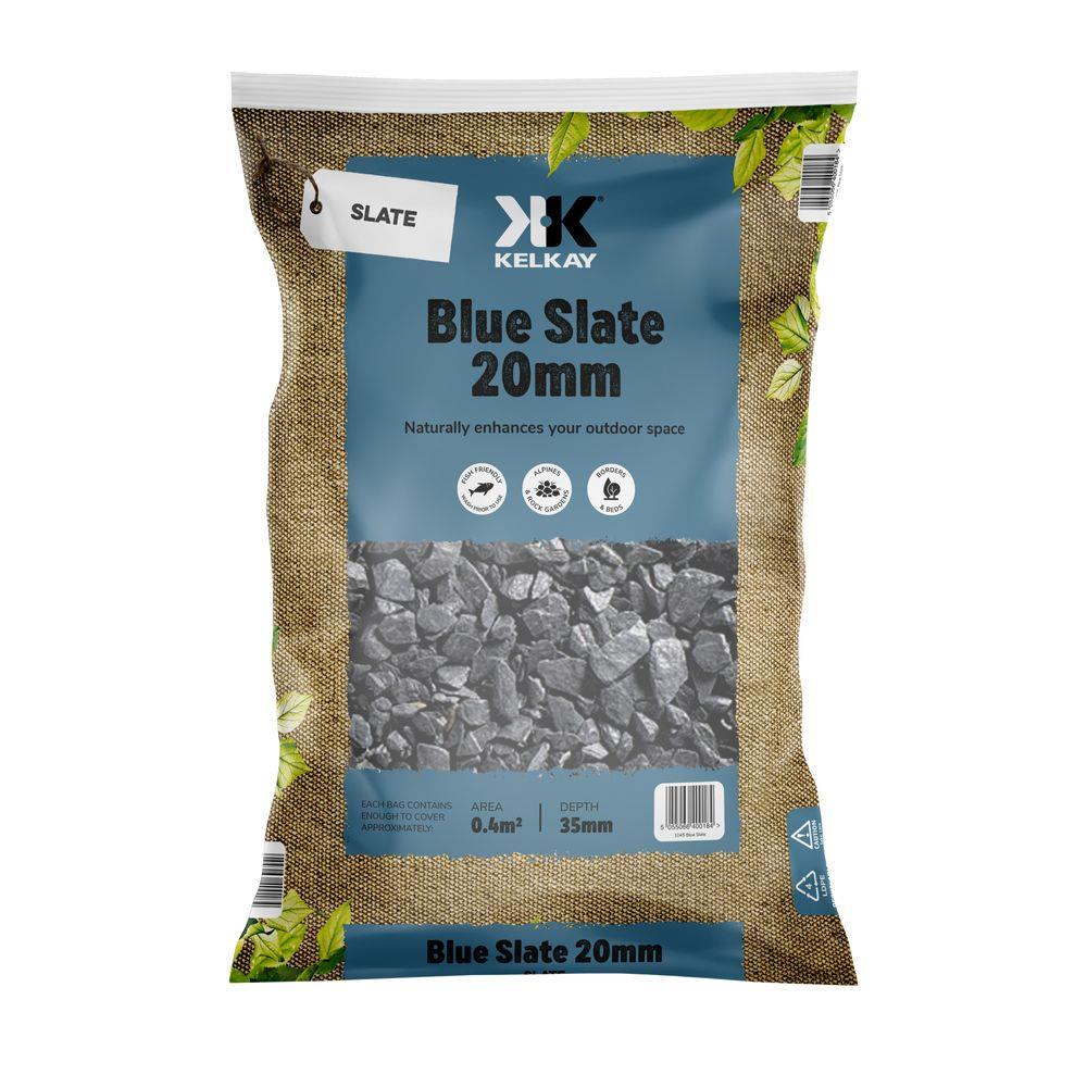 Kelkay 7045 Blue Slate 20mm Slates Bulk Bag