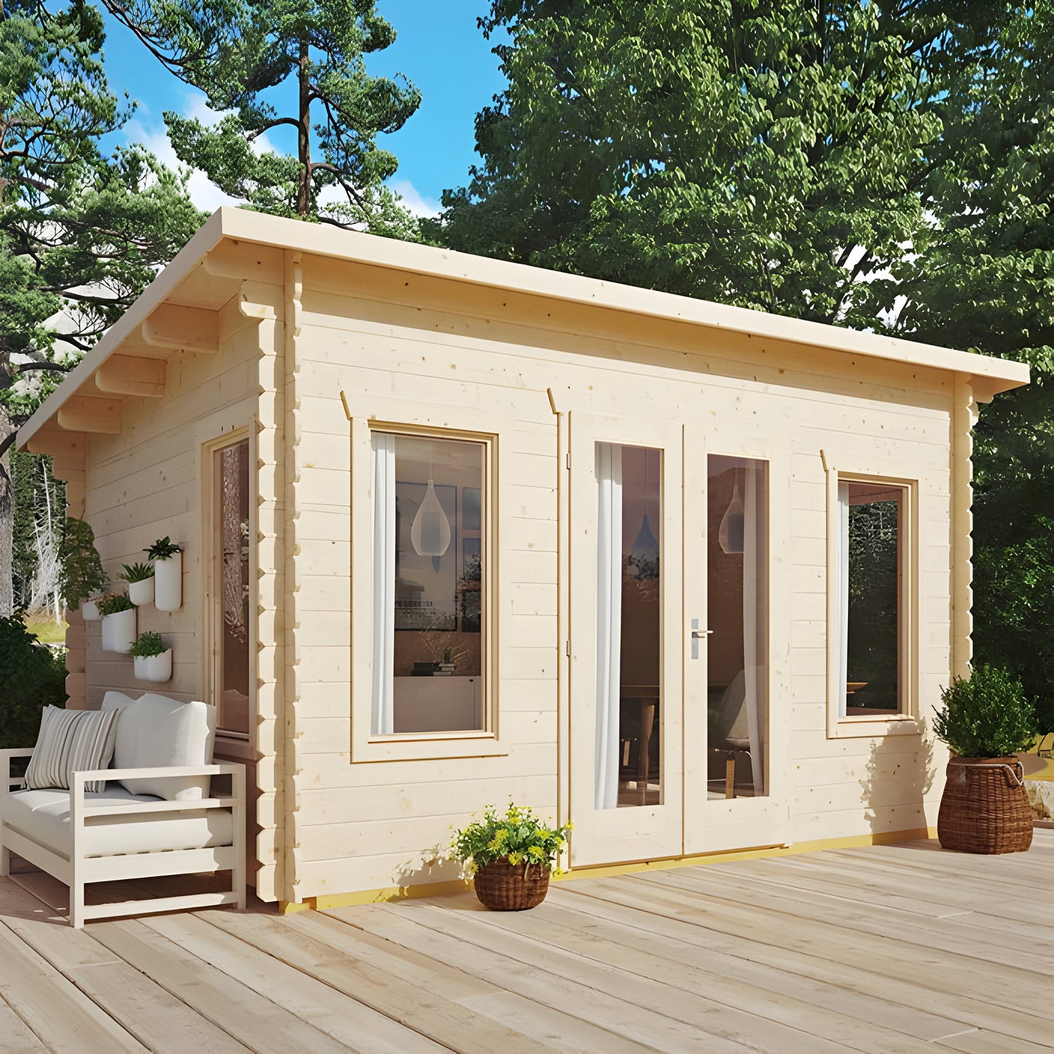 Cabins &amp; Garden Rooms