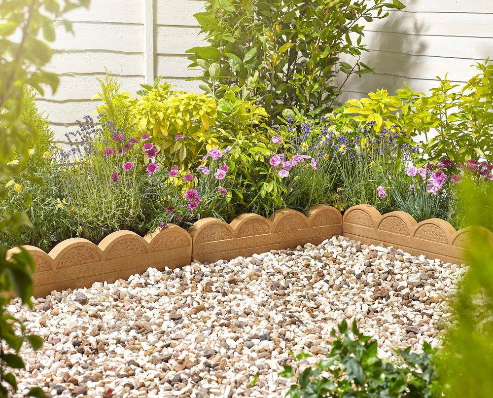 Kelkay Wave Top Edging 600mm York Gold, Antique - Pack of 56