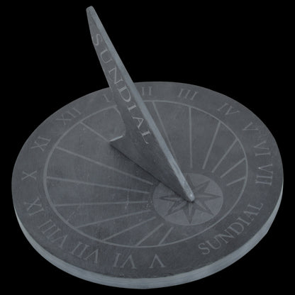 Esschert Design LS002 Round Slate Sundial