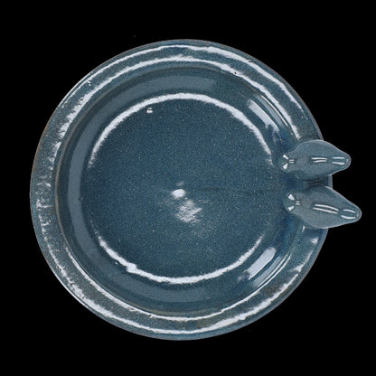 Esschert Design FB488 Petrol Round Bird Bath Blue