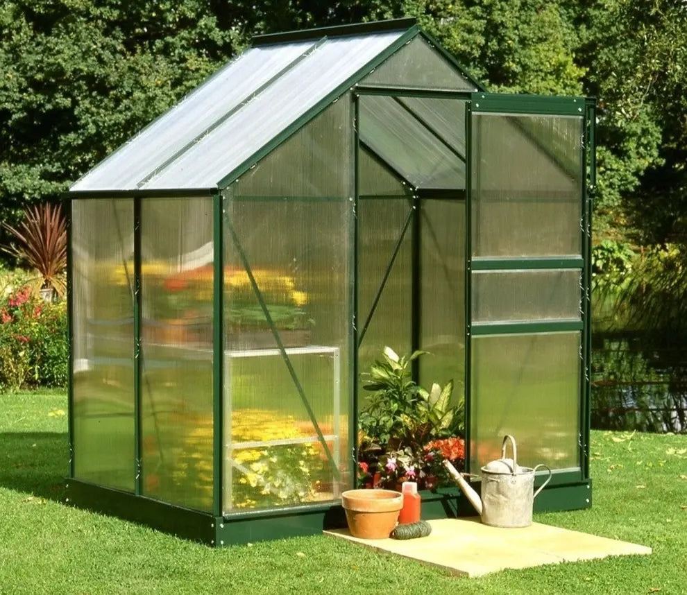 Halls POPULAR 64 6ft x 4ft Greenhouse