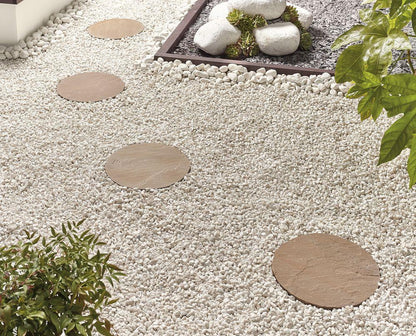 Kelkay Natural Stepping Stone 290mm 300mm Autumn, Lakefell, Charcoal, Eastern Sand