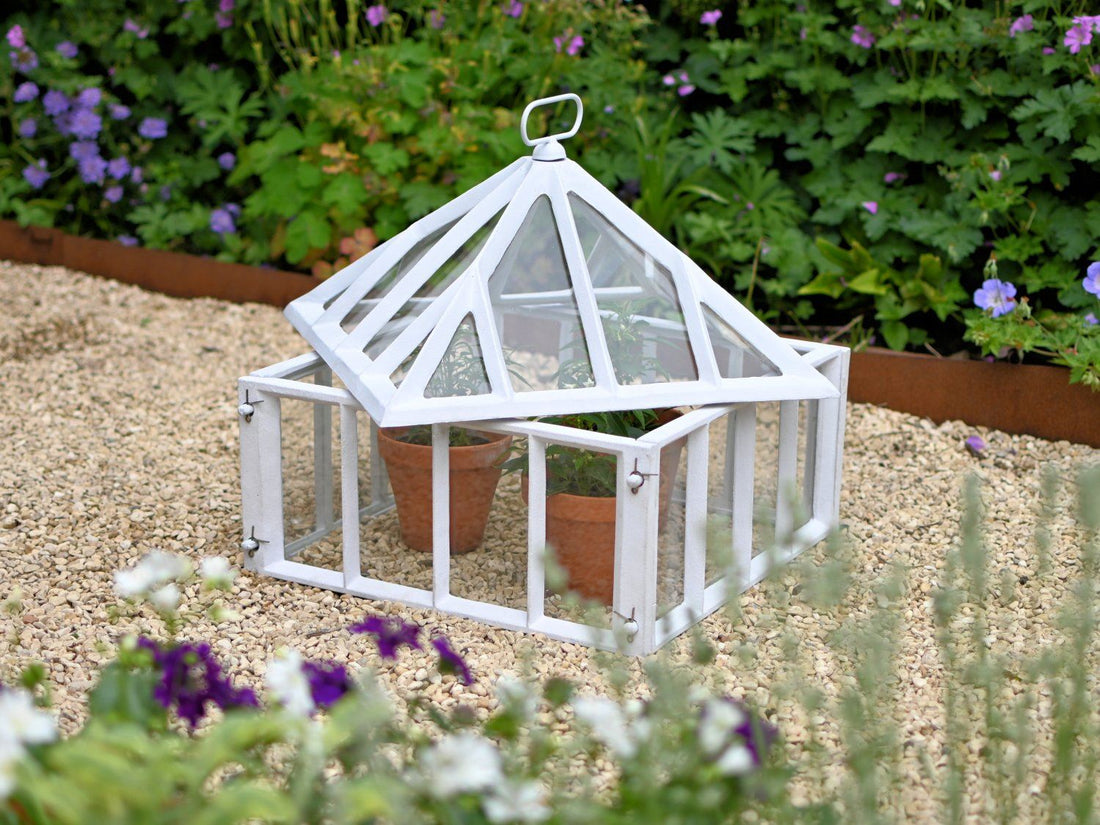 18" Cast Iron Garden Cloche