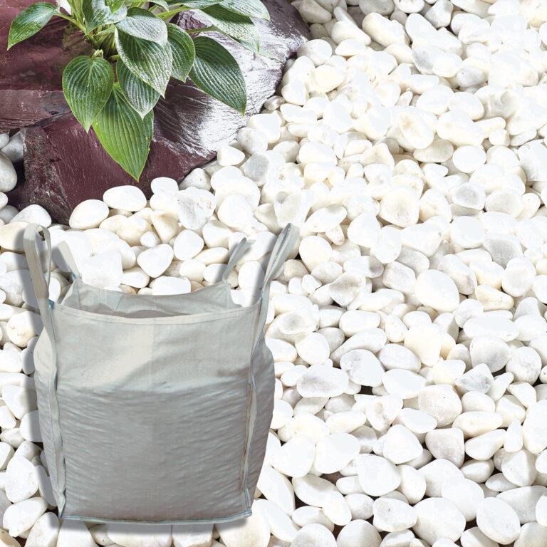 Kelkay 7043 Coral White Pebbles Bulk Bag