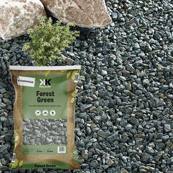 Kelkay 7006 Forest Green Chippings Bulk Bag
