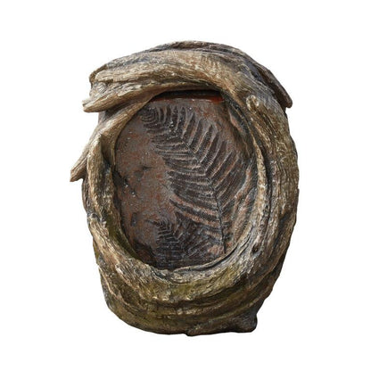 La Hacienda 45256L Forest Fern inc LEDs Water Feature