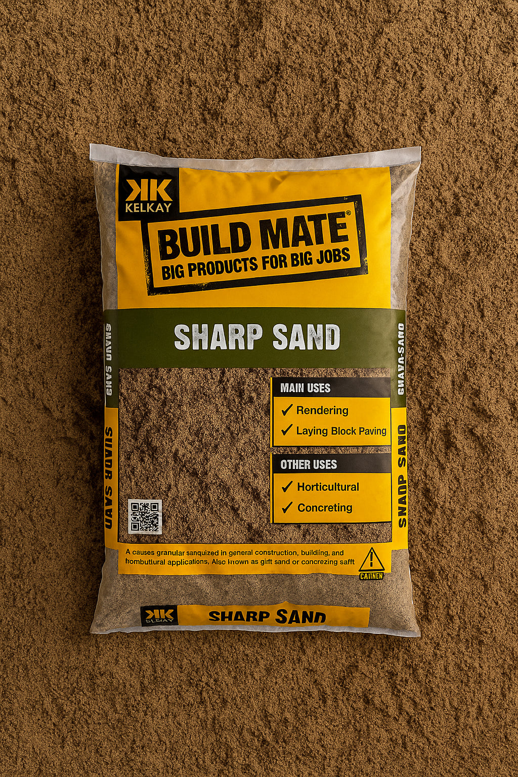 Kelkay 7027 Sharp Sand Build Mate Bulk Bag