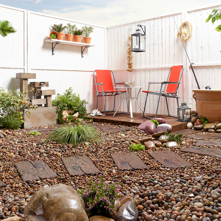 Kelkay Logstone Sleeper Paving 450 x 225mm or 675 x 225mm - Brown, Grey - Pack of 46