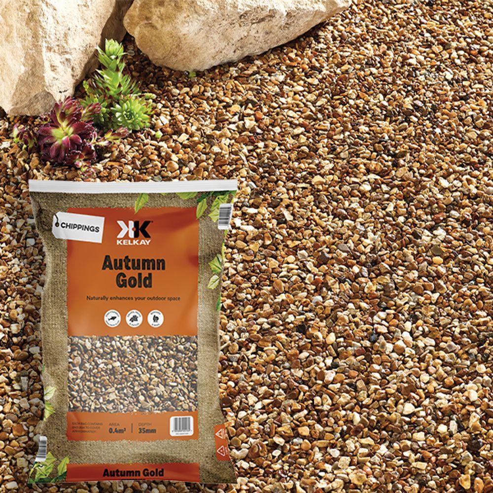 Kelkay 7002 Autumn Gold Chippings Bulk Bag