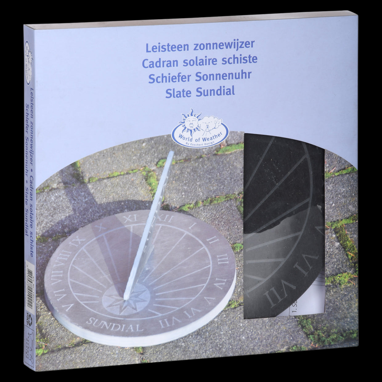 Esschert Design LS002 Round Slate Sundial