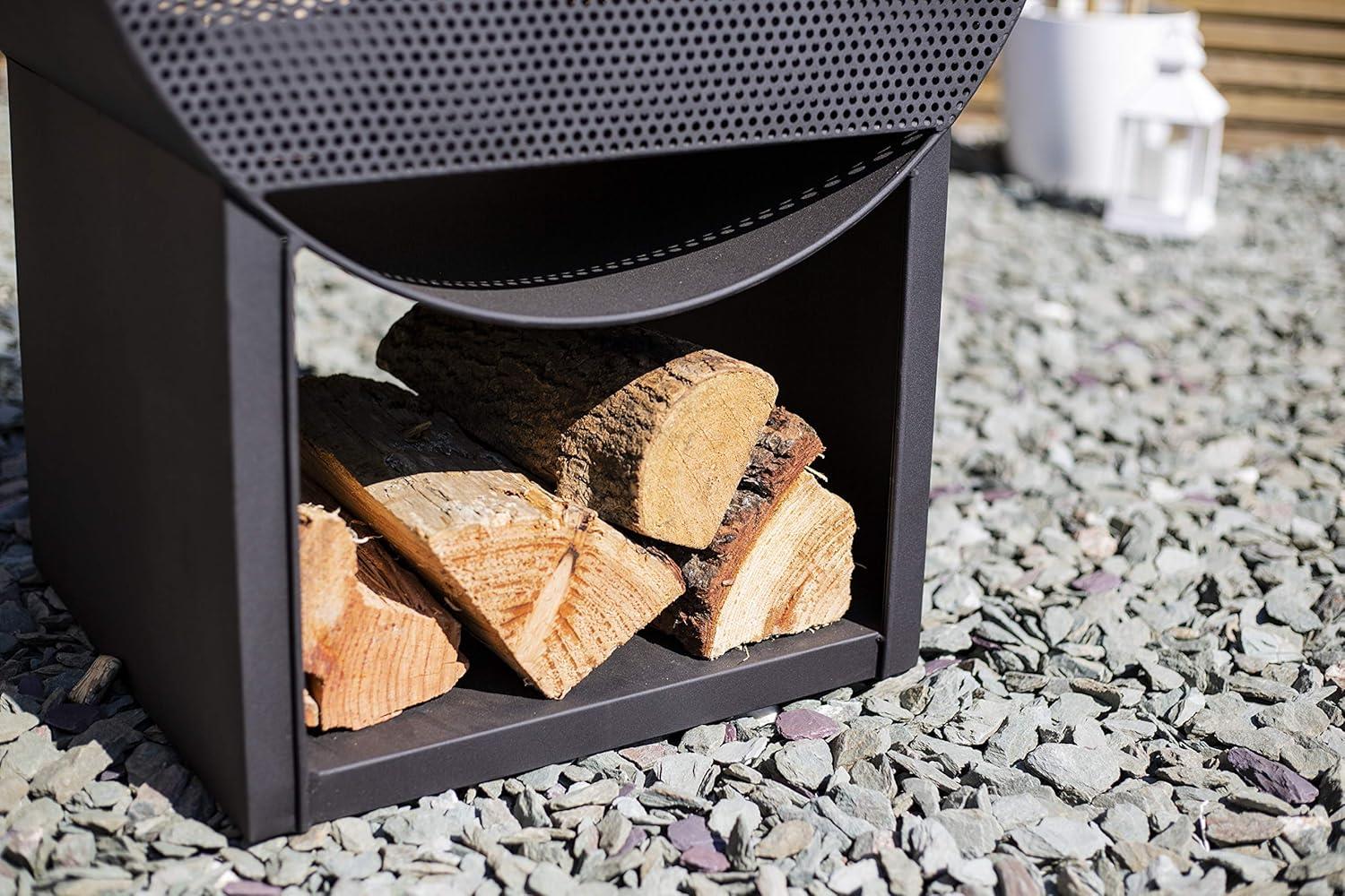 La Hacienda 58527 Camacha Round Fireplace