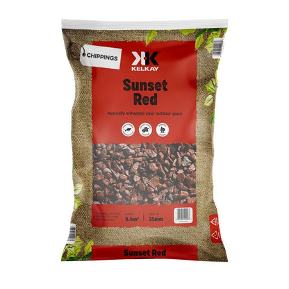 Kelkay 7013 Sunset Red Chippings Bulk Bag