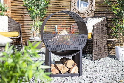 La Hacienda 58527 Camacha Round Fireplace