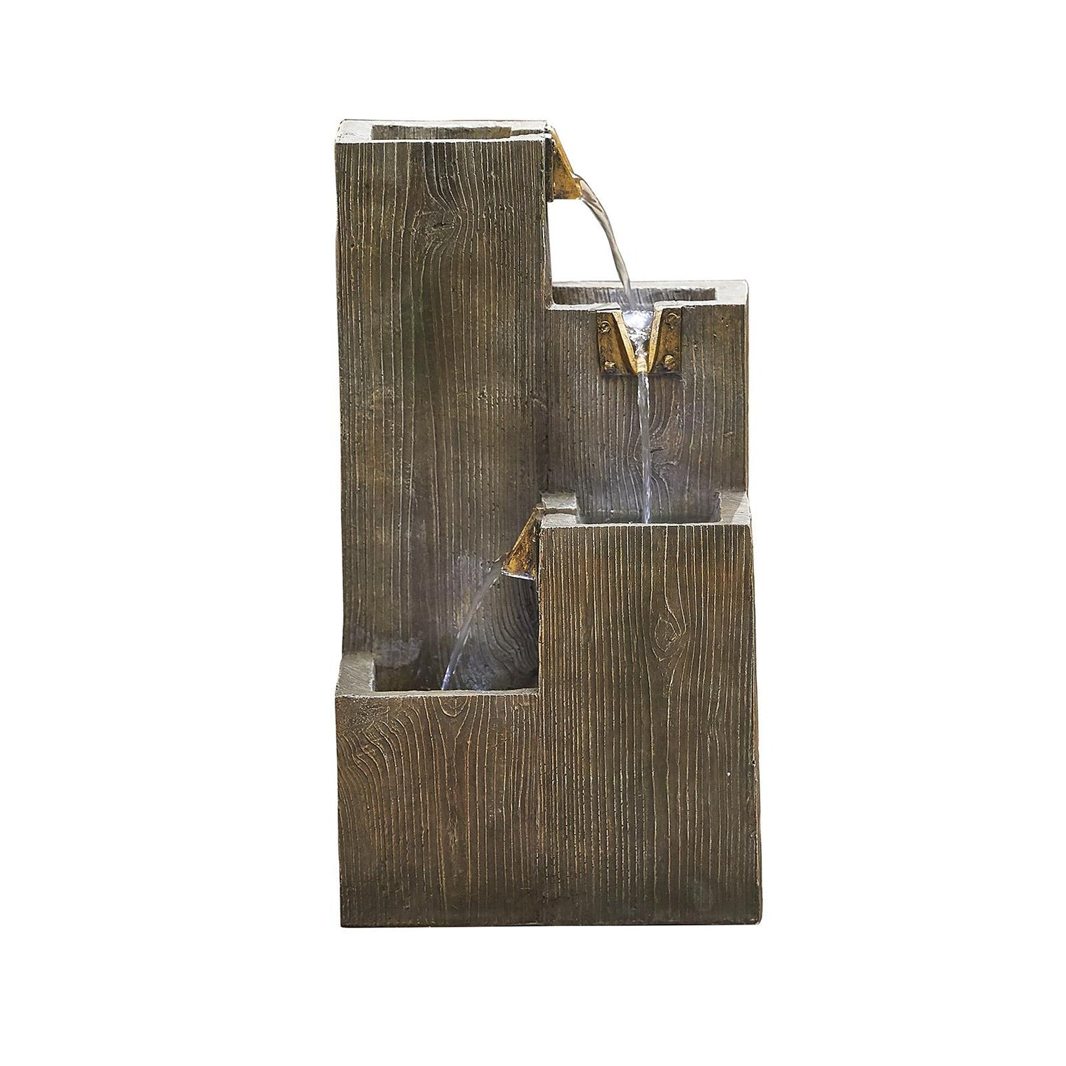 La Hacienda 45248L Coastal Sleepers inc LEDs Water Feature