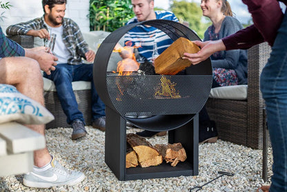 La Hacienda 58527 Camacha Round Fireplace