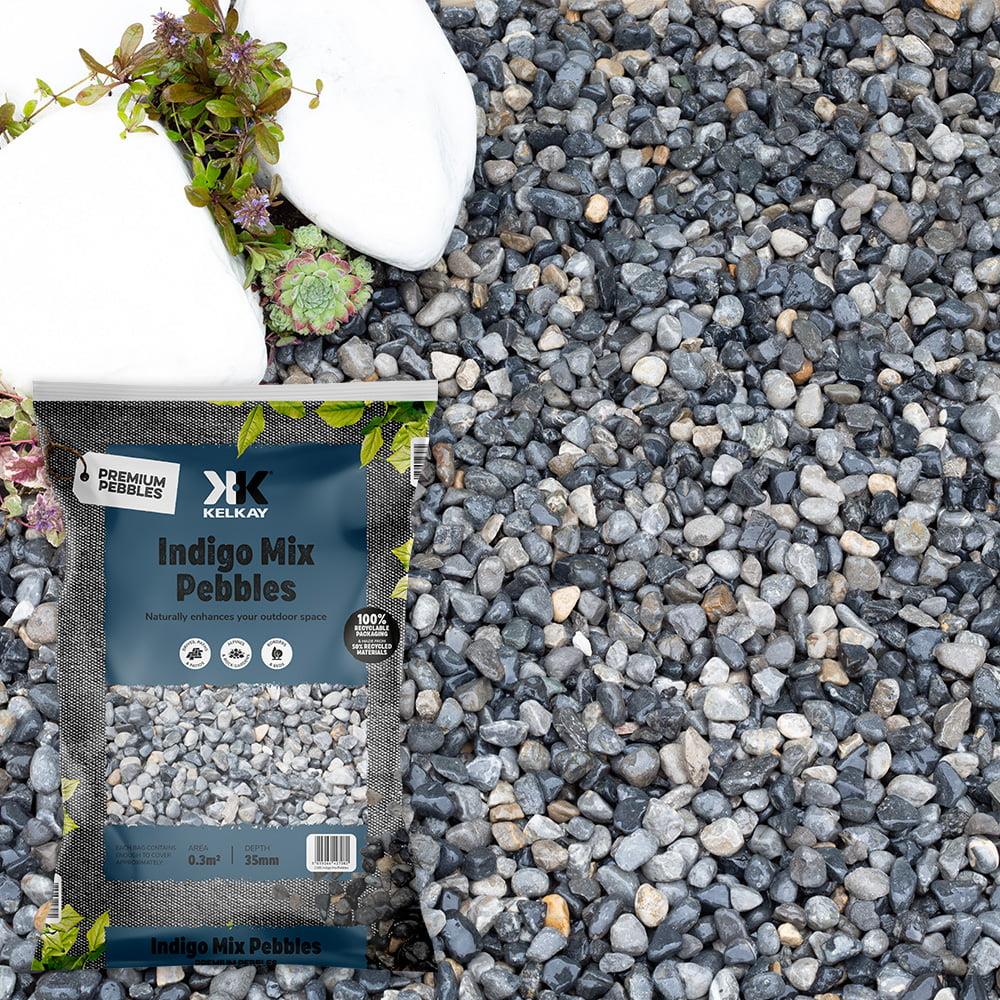 Kelkay 7095 Indigo Mix Pebbles Bulk Bag