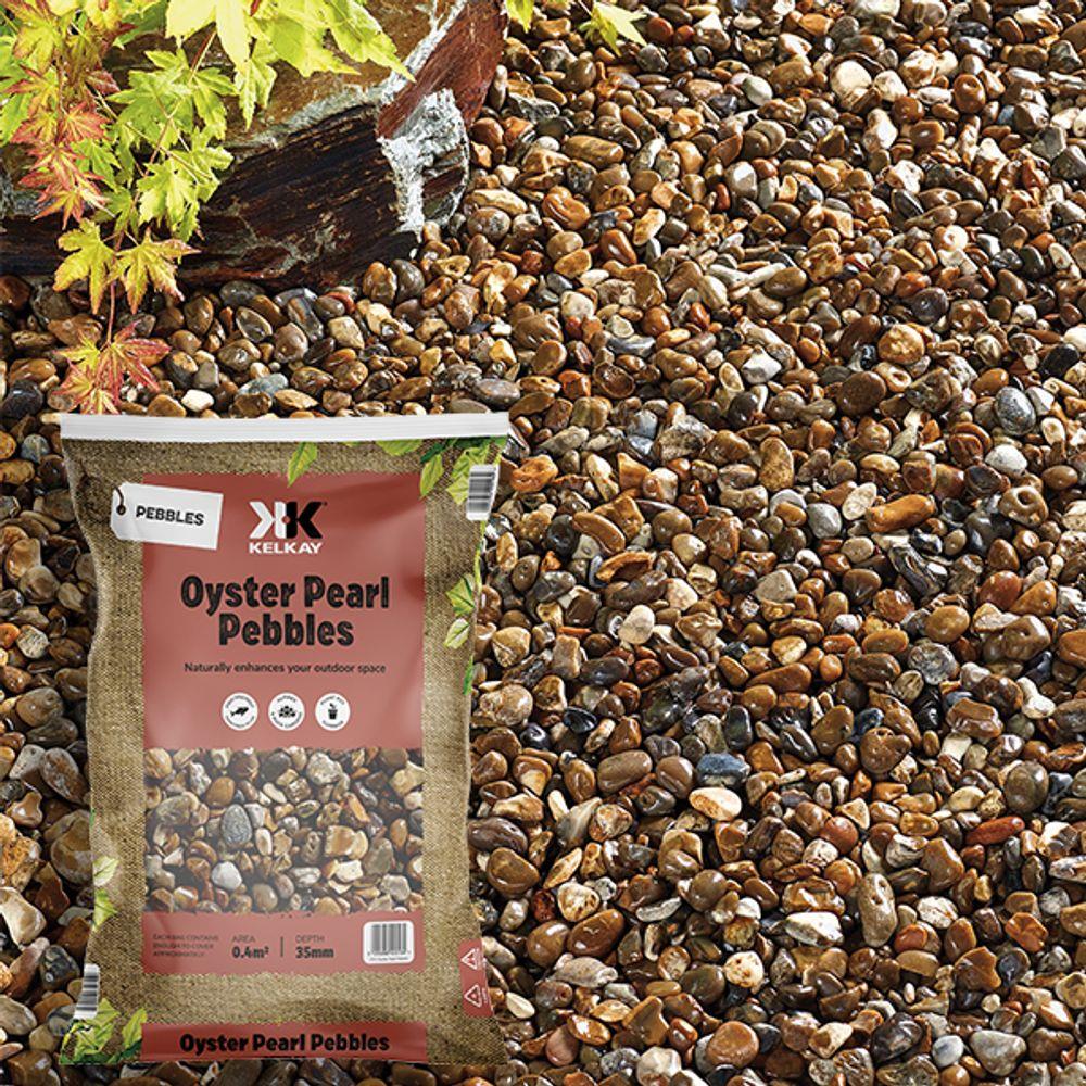 Kelkay 7039 Oyster Pearl Pebbles Bulk Bag